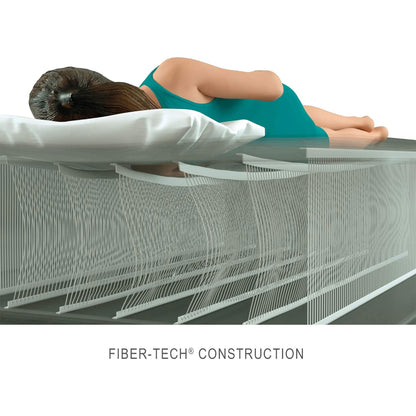 INTEX 64091E Twin Size Air Mattress, TruAire 18in Height, PVC-Free Inflatable Mattress with Built-in Pump – Portable Bed for Camping & Travel