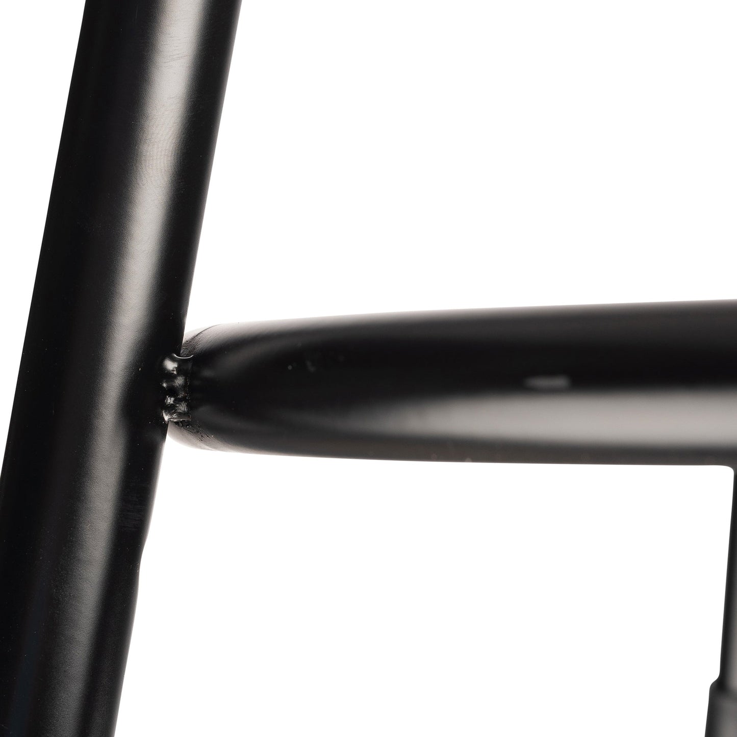 National Public Seating 6200 Series 18" Steel Stool Supports 500 Pounds, Black