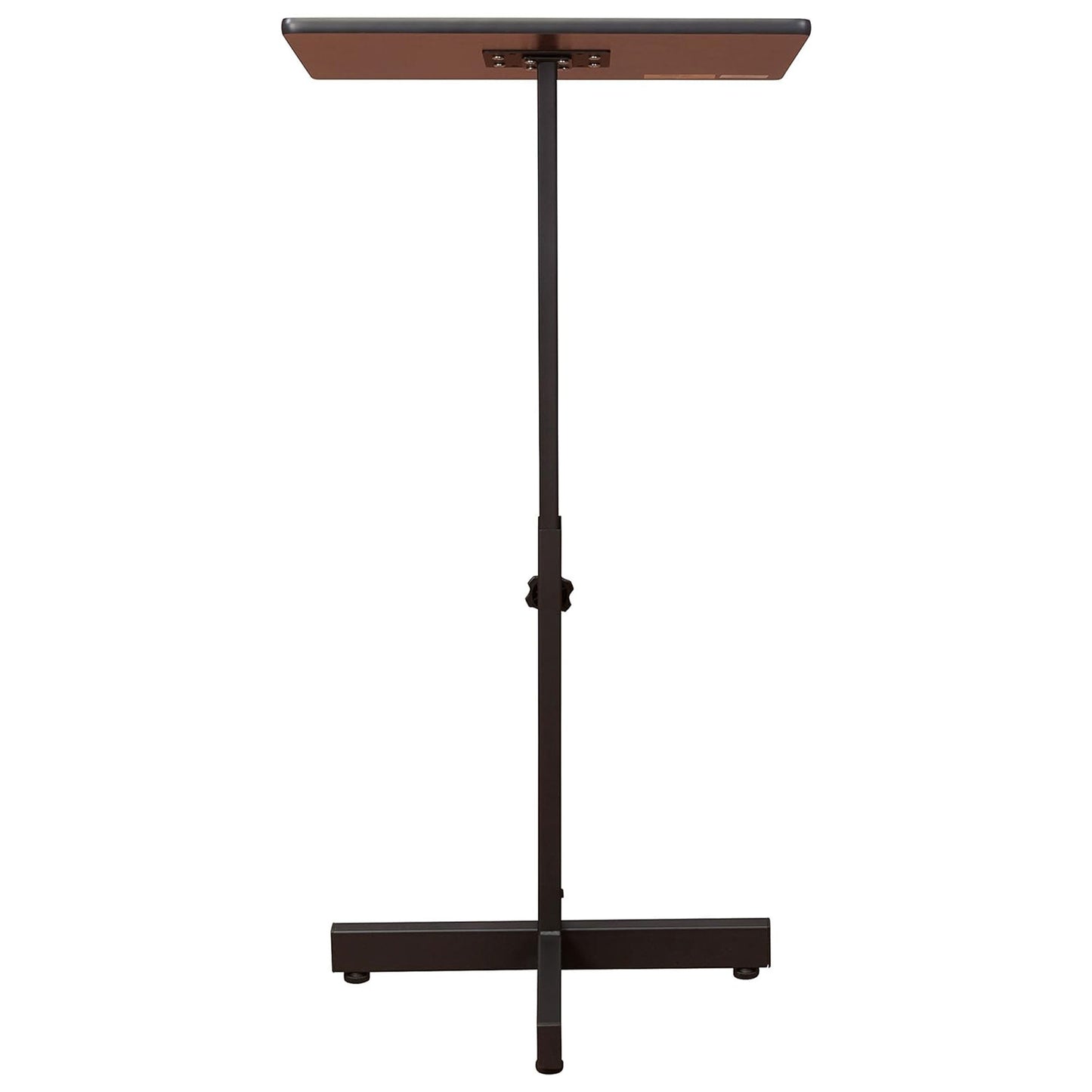 Oklahoma Sound Portable Presentation Series Adjustable Lectern Stand, Medium Oak