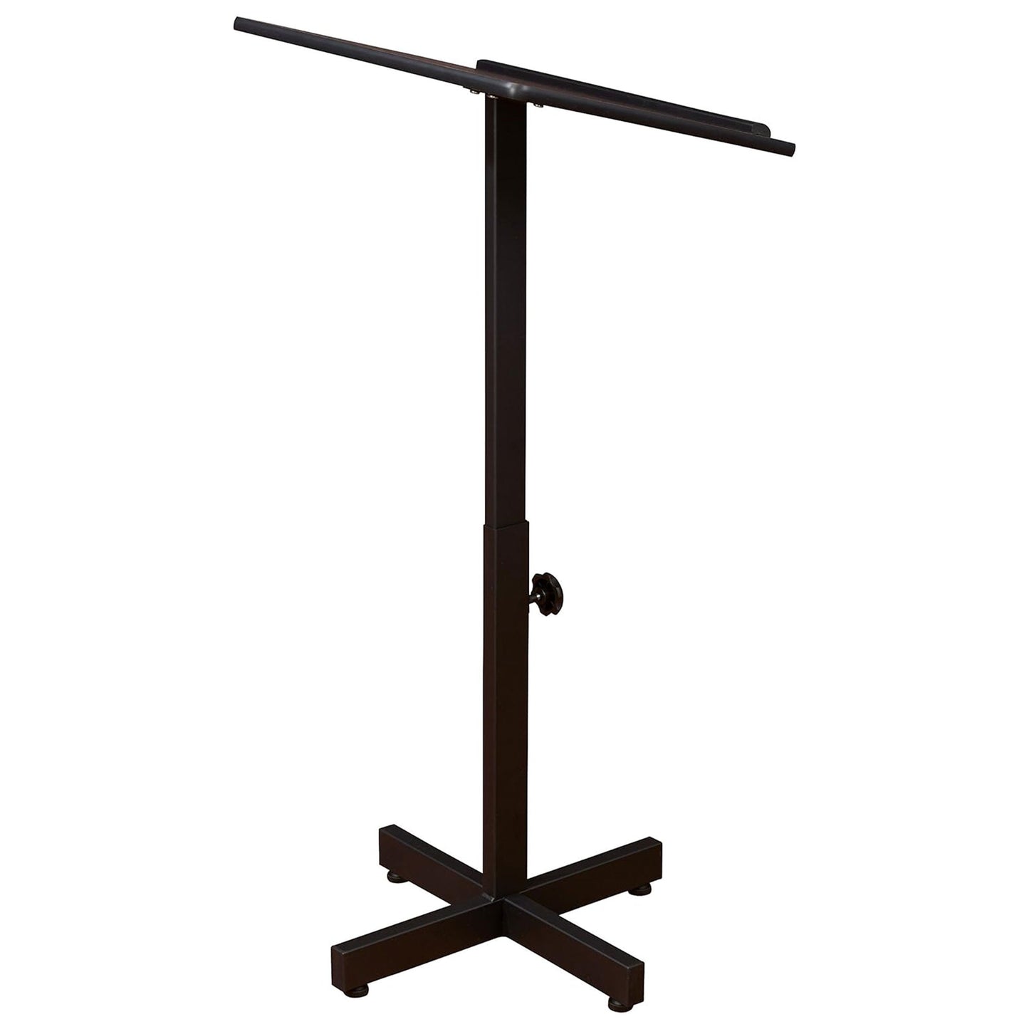 Oklahoma Sound Portable Presentation Series Adjustable Lectern Stand, Medium Oak