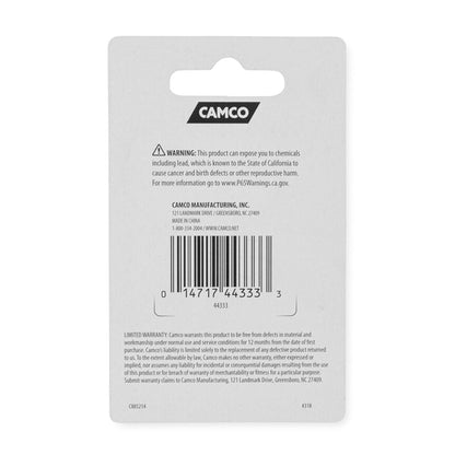 Camco 44333 Steel RV Thumb Operated Offset Cam Lock, Fits up to 5/8 Inches Thick