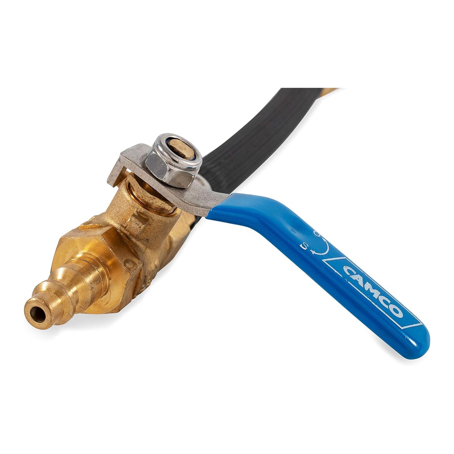 Camco 36170 RV Fresh Water Blow Out Hose Kit with Ball Valve and Brass Fittings