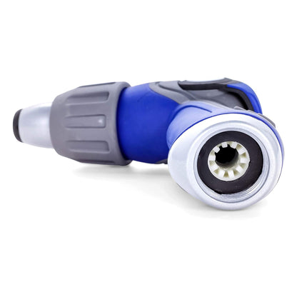 Camco 41986 Thumb Lever Flow Control Spray Nozzle with Adjustable Patterns, Blue