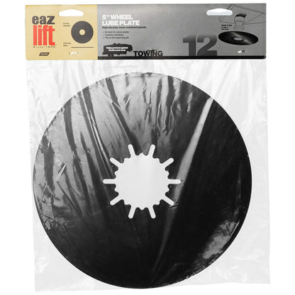 EAZ LIFT 12 Inch Bilingual Protective Lube Plate, RV 5th Wheel Trailer Accessory