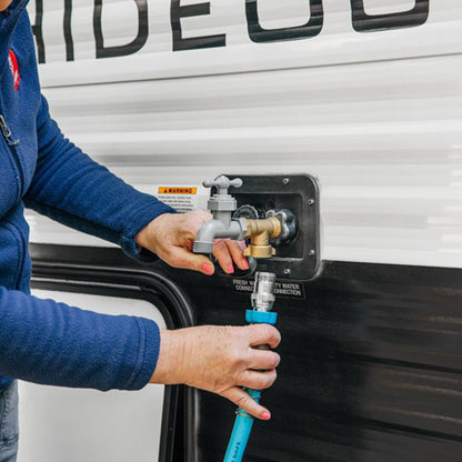 Camco EvoFlex 4 Foot Flexible PVC Drinking Water Hose for RV and Marine Use