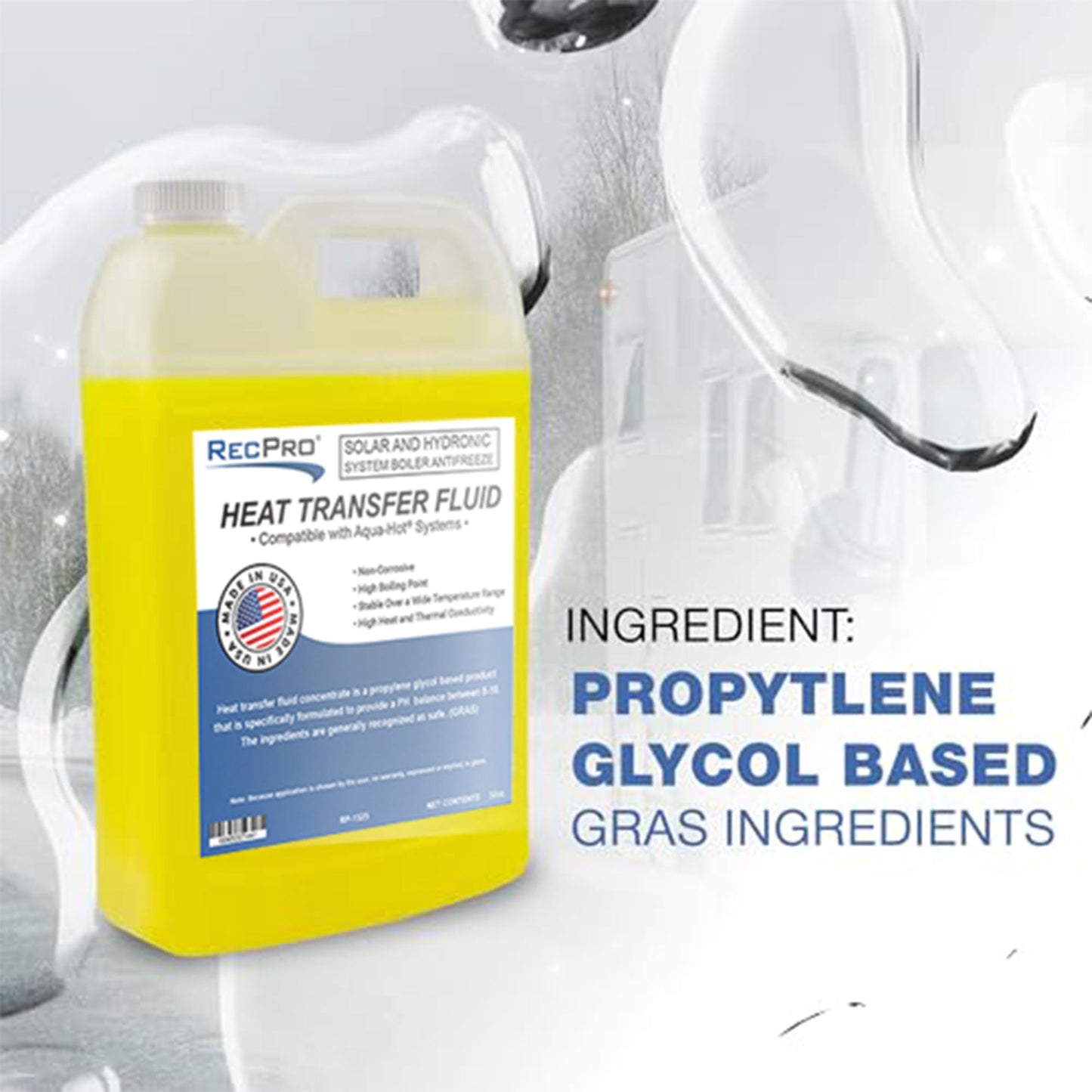 RecPro RV Boiler Antifreeze Compatible with Aqua Hot Heating Systems (3 Pack)