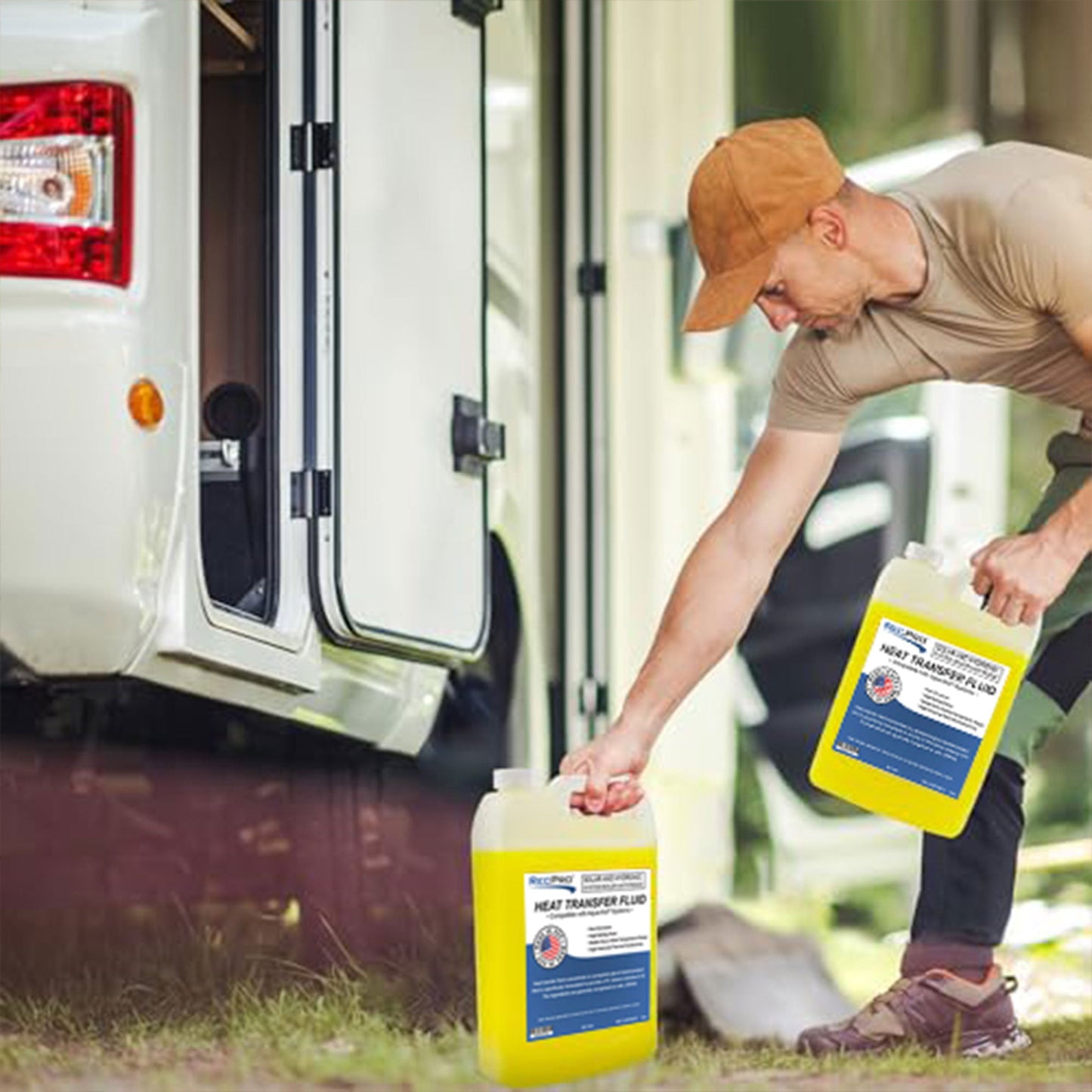 RecPro RV Boiler Antifreeze Compatible with Aqua Hot Heating Systems (3 Pack)