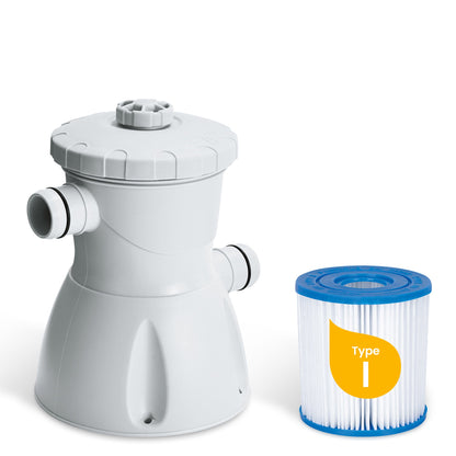 Funsicle 10' x 30" QuickSet Inflatable Ring Top Outdoor Above Ground Pool w/Pump