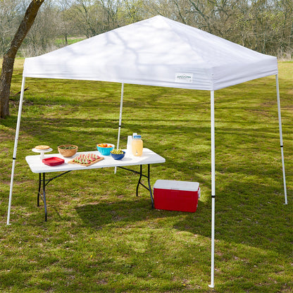 Caravan Canopy V Series Sidewalls w/V Series 2 Angled Leg Canopy & 4 6lb. Plates