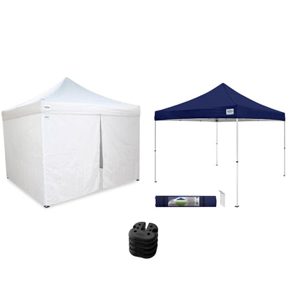 Caravan Canopy V Series Sidewalls & M Series Shade Tent  & Set of 4 Weight Plate