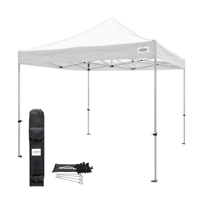 Caravan Canopy Sidewalls w/TitanShade 10x10' Instant Canopy Kit  & 4 6lb. Plates