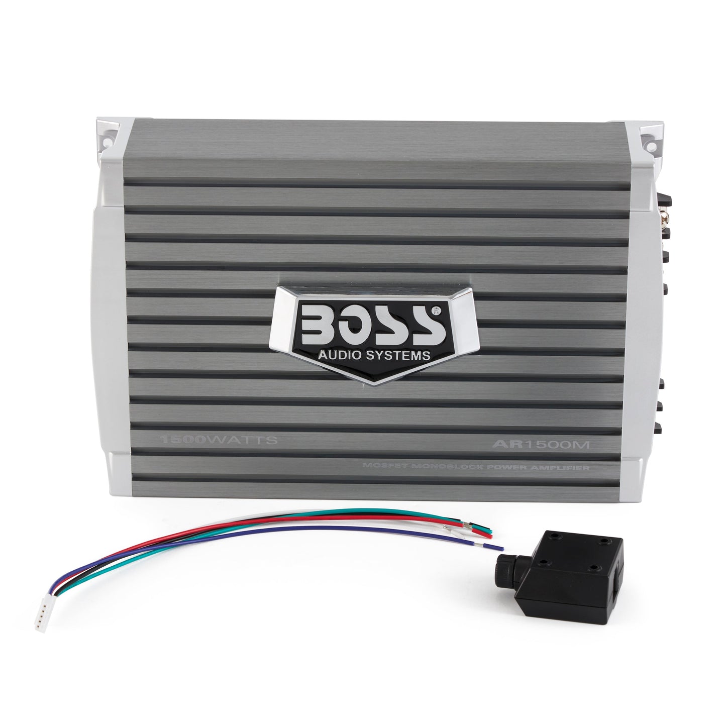 Boss Audio 1500 Watt Mono A/B MOSFET Power Car Amp + Remote | AR1500M (4 Pack)