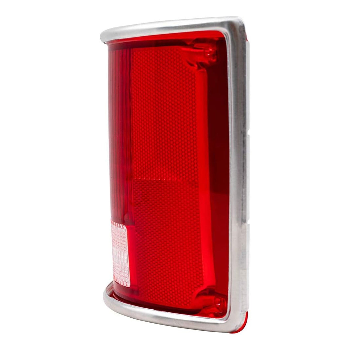 Brock Replacement Tail Lamp Lens Set with Chrome Trim for GMC and Chevrolet