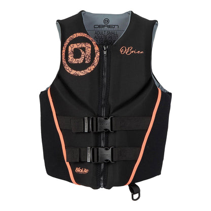 O'Brien Women's Traditional RS Life Jacket with BioLite Construction, Coral