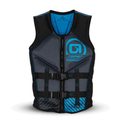 O'Brien Men's Recon L Life Jacket with Split Back Panel and BioLite Inner, Blue