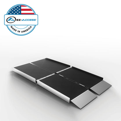 EZ-ACCESS SUITCASE 5 Foot TRIFOLD Portable Ramp with Surface That Resists Slips