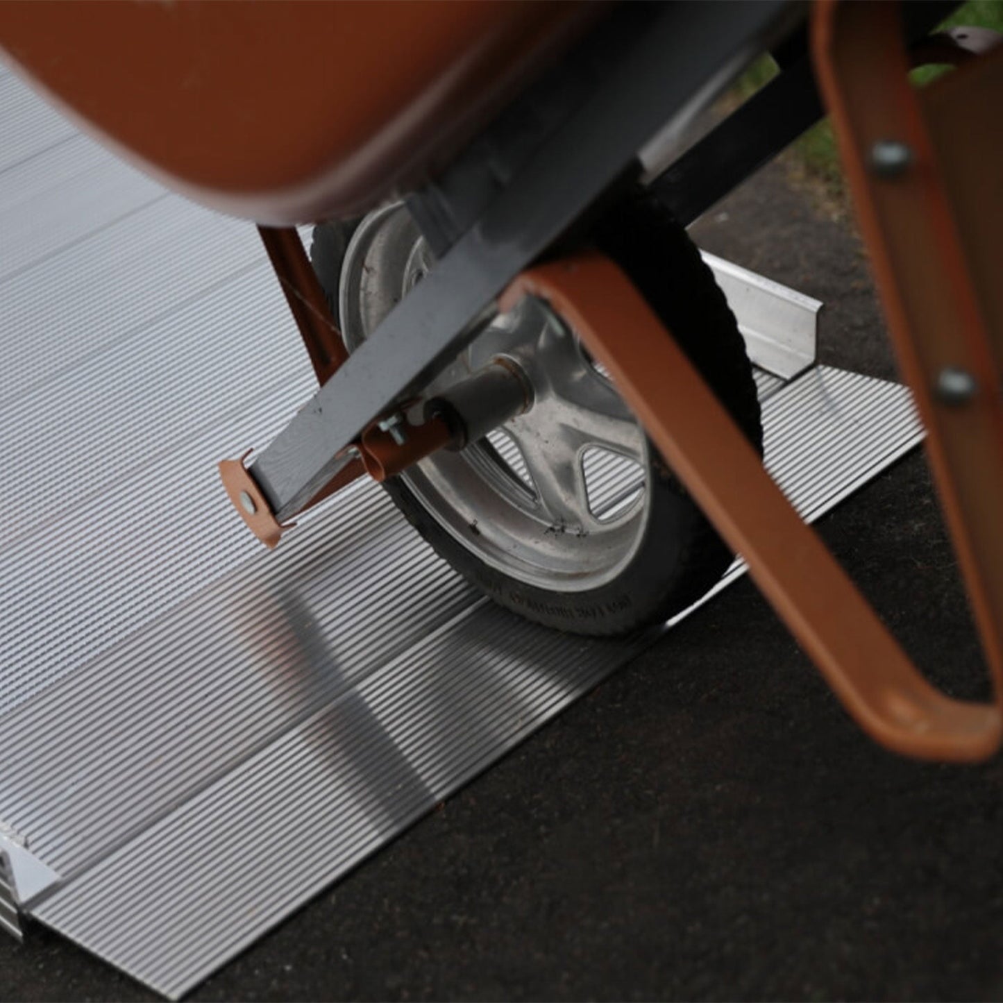 EZ-ACCESS TRAVERSE 6 Foot Walk Ramp w/Textured Surface & Hook/Strap Attachment