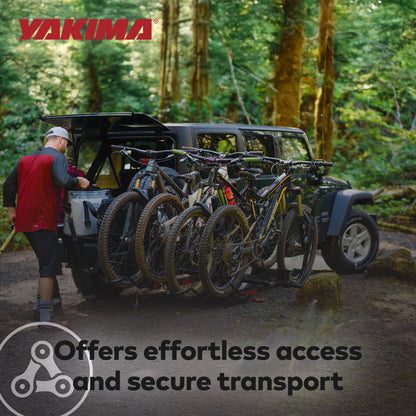 Yakima BackSwing Hitch Rack Swing Away Adapter, Compatible w/HoldUp EVO, Black