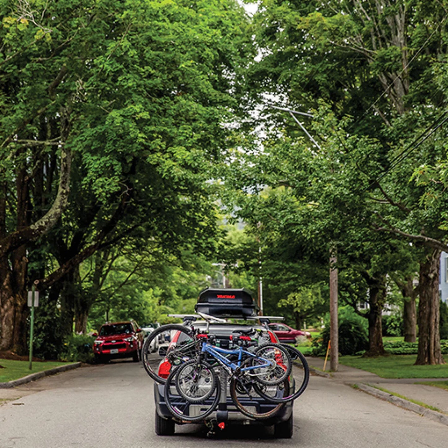 Yakima RidgeBack Tilt Away Hitch Rack Holds for Cars, SUVs, Trucks