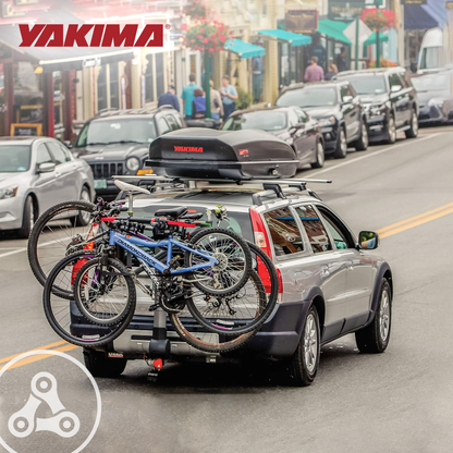 Yakima RidgeBack Tilt Away Hitch Rack Holds for Cars, SUVs, Trucks