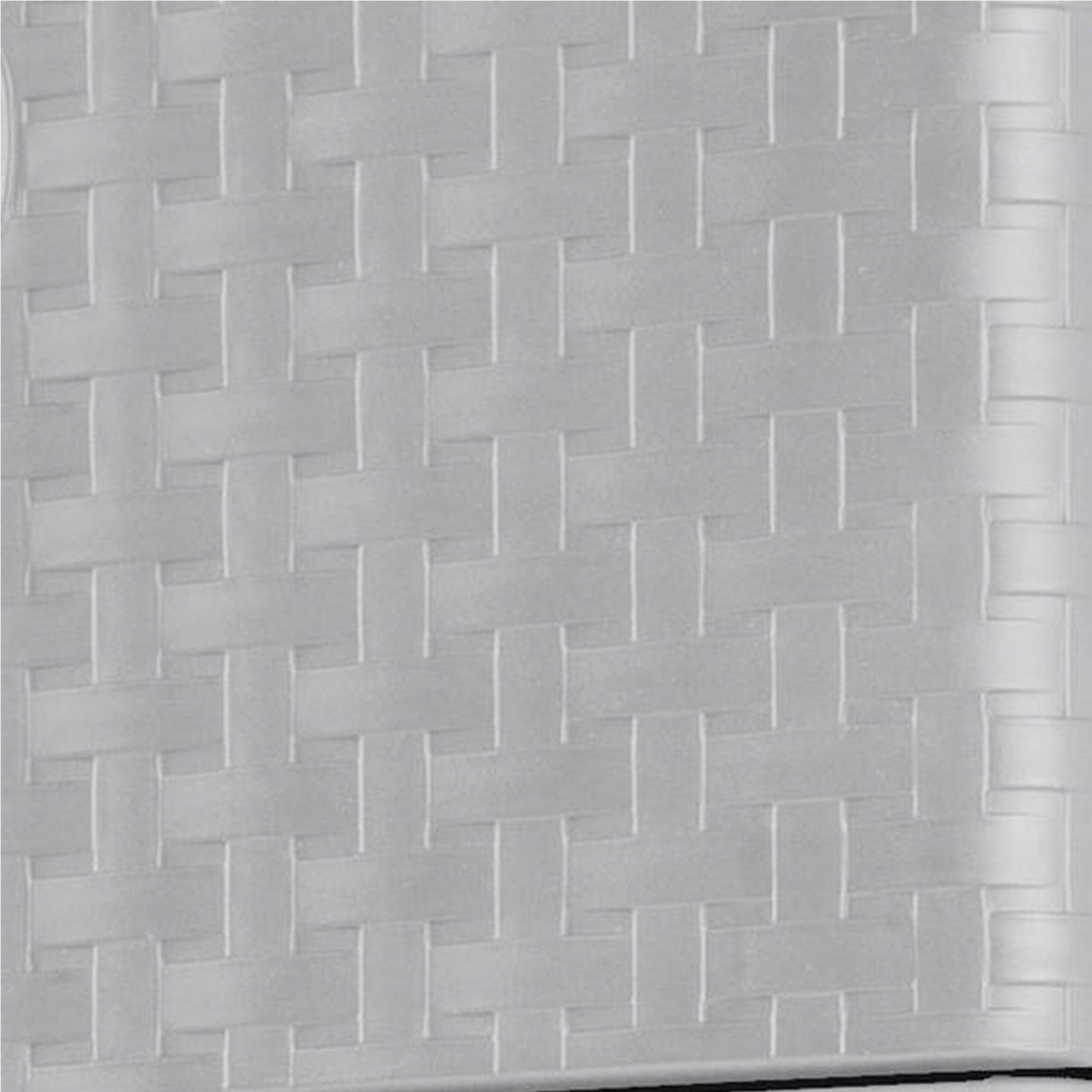 Sterilite 3 Drawer Weave Storage Tower Plastic Organizer Dresser Drawers, Cement