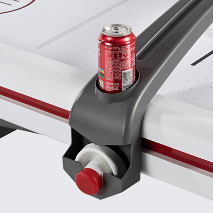 Rally and Roar 7 Foot Air Powered Hockey Table w/ Electronic Scorer, 2 Pucks and 2 Pushers