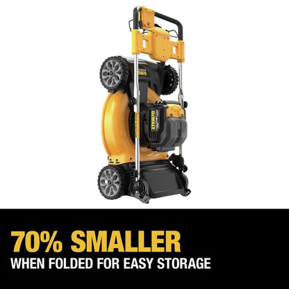 DEWALT 20V MAX Self Propelled 21.5" Automatic Brushless Lawn Mower with Charger
