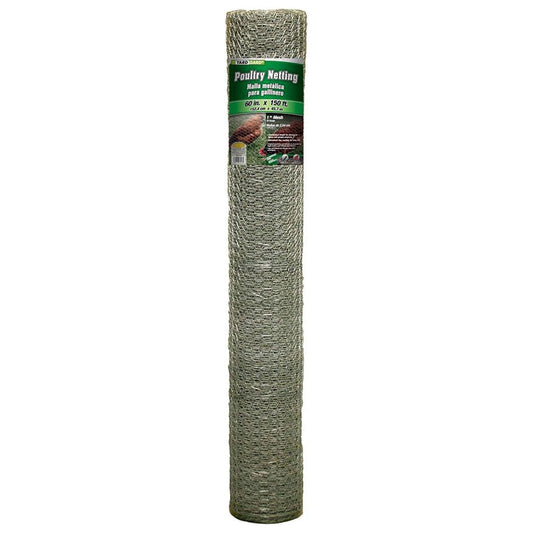 YARD GARD 150 Foot Galvanized Poultry Chicken Coop Wire Netting Mesh Fencing