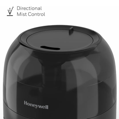 Honeywell Small Compact Mini Cool Mist Humidifier for Indoor Humidity, Black