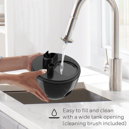 Honeywell Small Compact Mini Cool Mist Humidifier for Indoor Humidity, Black