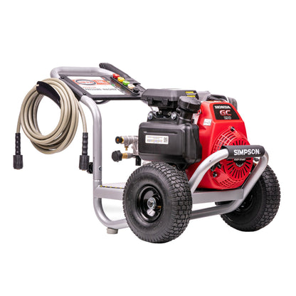 Simpson Cleaning MegaShot 3300 PSI 2.4 GPM Portable Pressure Washer with Nozzles