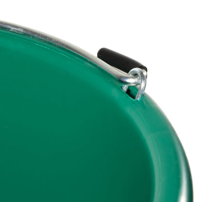 Farm Innovators 3 Gal Flat Back Plastic Heated Bucket, 70 Watt, Green (2 Pack)