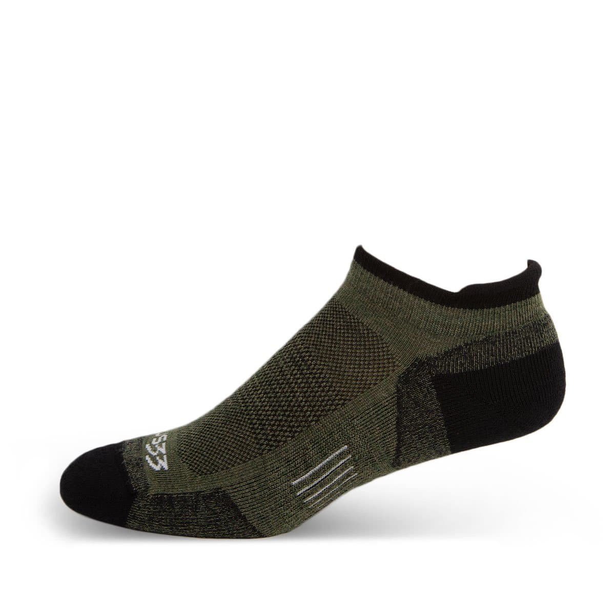 Full Cushion - No Show Tab Wool Socks Mountain Heritage