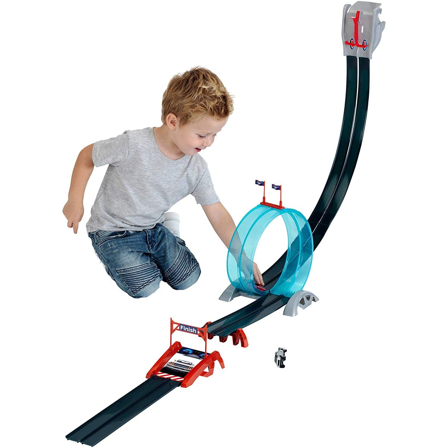 Theo Klein Ford Interactive Toy Car Park 6 Level Racing Parking Garage Play Set