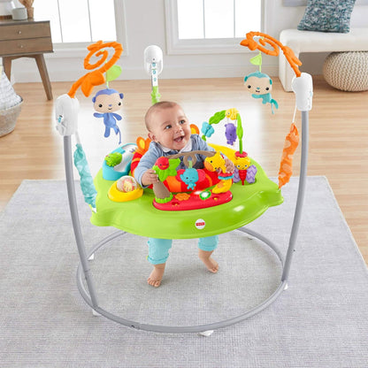 Fisher Price Tiger Time Jumperoo Activity Center with Music, Lights and Sounds