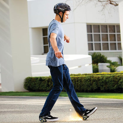 Razor Heavy Duty Jetts Heel Wheels with Included Spark Pads and Skid Pads, Green