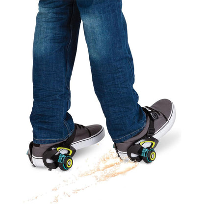 Razor Heavy Duty Jetts Heel Wheels with Included Spark Pads and Skid Pads, Green