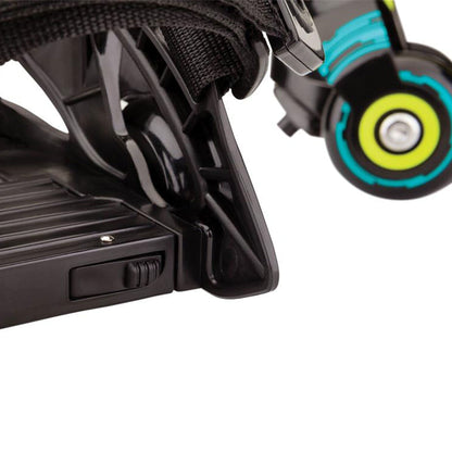 Razor Heavy Duty Jetts Heel Wheels with Included Spark Pads and Skid Pads, Green