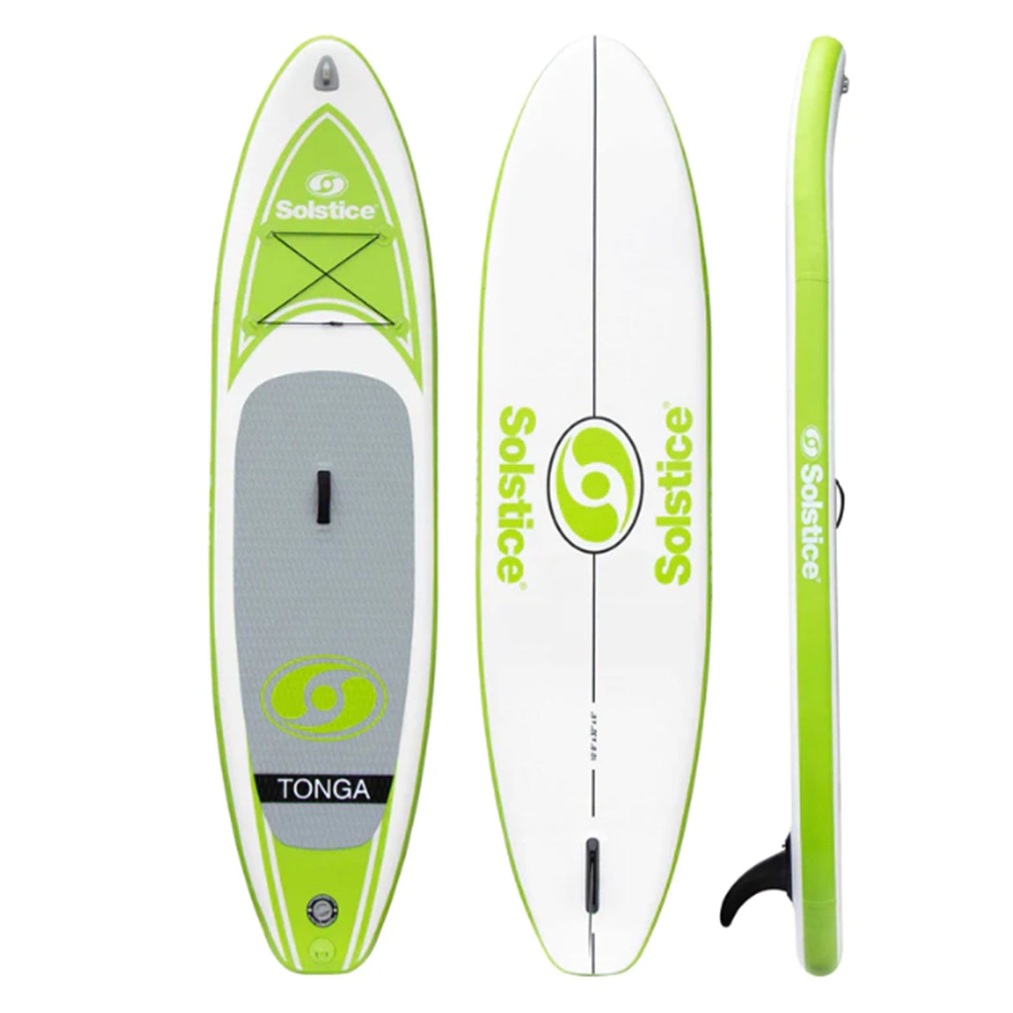 Solstice Tonga 10.8' Inflatable Stand-Up Paddle Board, Non-Slip Deck, SUP Set