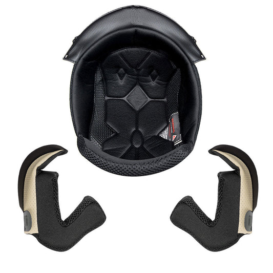 AHR RUN-M Motorcycle Helmet Liner & Cheek Pads Replacement