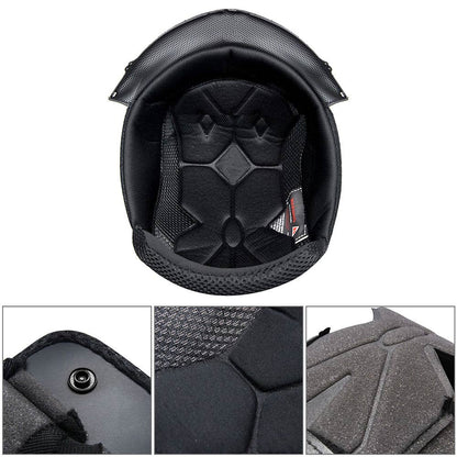 AHR RUN-M Motorcycle Helmet Liner & Cheek Pads Replacement