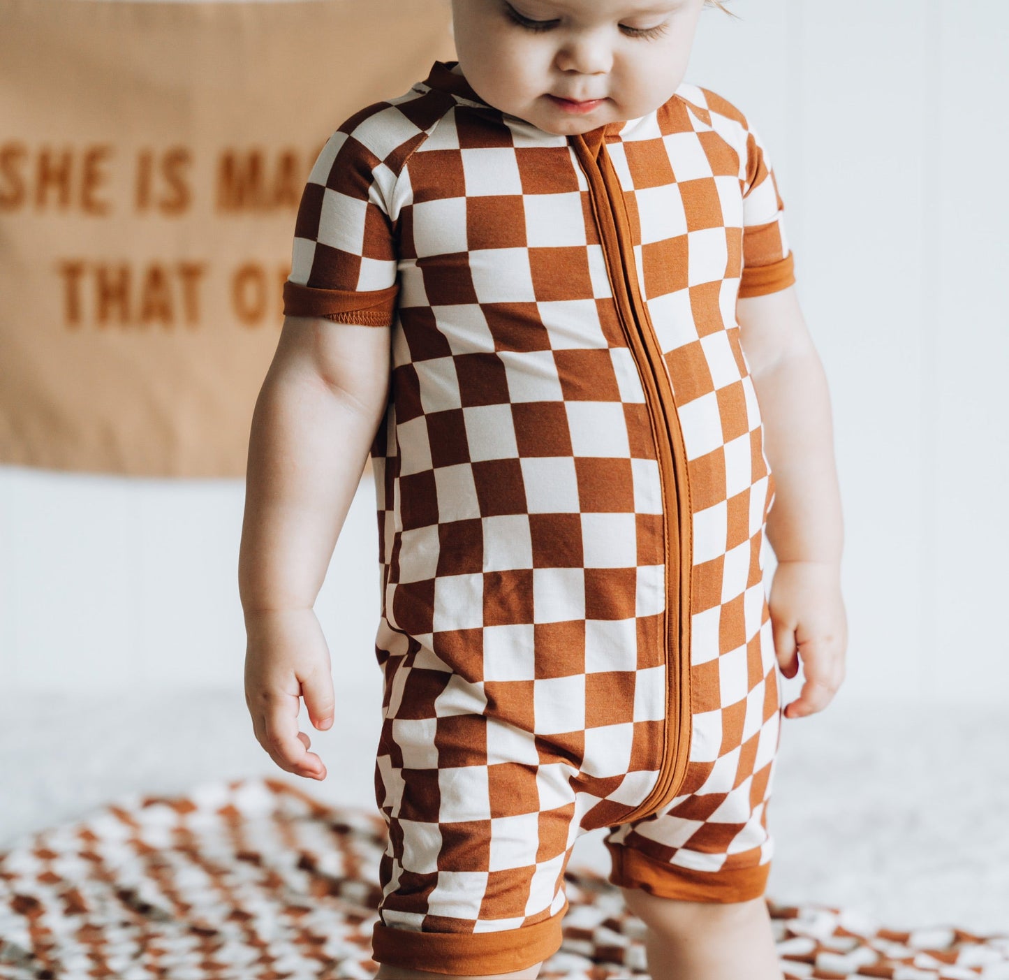 COPPER CHECKERS DREAM SHORTIE