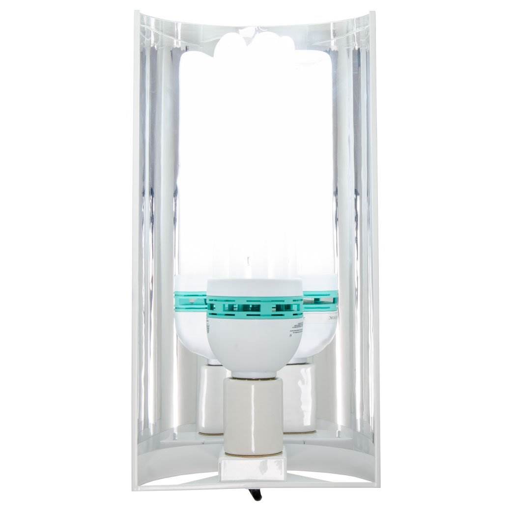 Hydrofarm Agrobrite FLCDG125D 125 Watt CFL Indoor Gardening Grow Light System