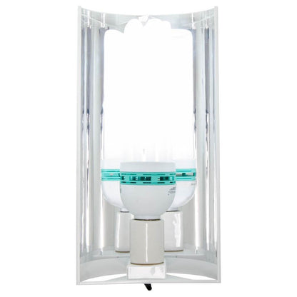 Hydrofarm Agrobrite FLCDG125D 125 Watt CFL Indoor Gardening Grow Light System