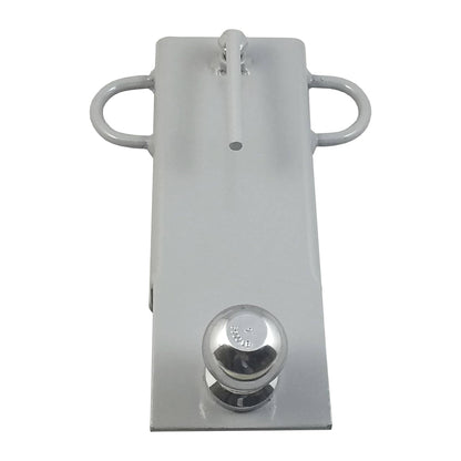 Field Tuff Robust Ball Mount Attachment with Steel Loops for Forks up to 5 Inch