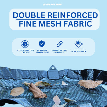 Swimline Hydrotools Leaf Net Winter Pool Cover for 18 Ft Above Ground Pools