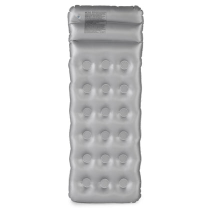 Intex 58894EP 18-Pocket French Mattress Suntanner Pool Lounger Float w/ Headrest