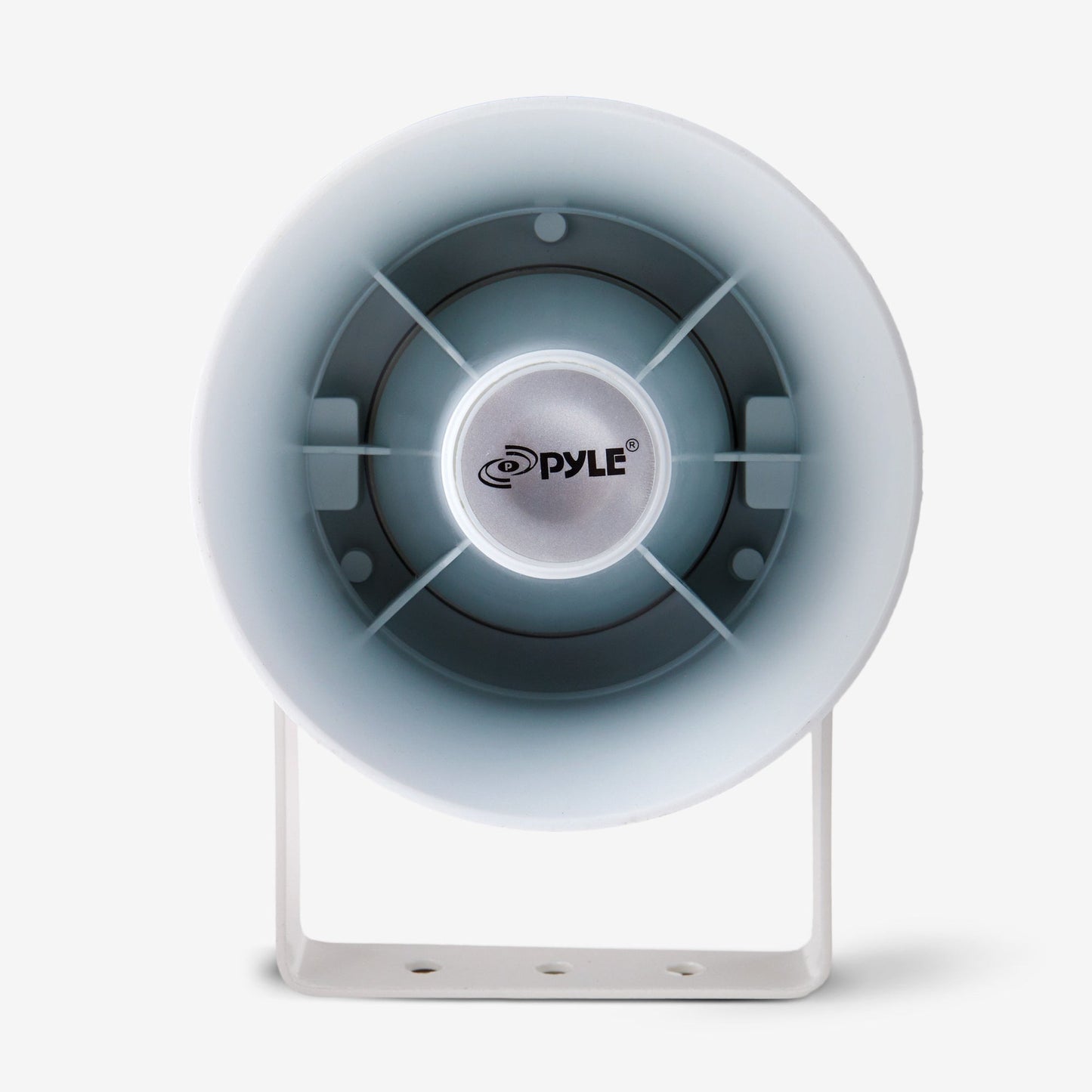 PYLE Aluminum 5.6 Inch Indoor and Outdoor PA Horn Speaker 70 Volt 8 Ohms, White