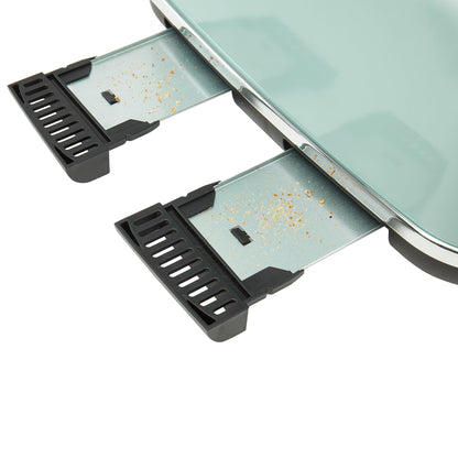 Haden Cotswold 4 Slice Extra Wide Slot Stainless Steel Toaster with Tray, Sage