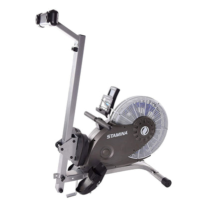 Stamina Products 1406 ATS Folding Cardio Exercise Air Rower Rowing Machine, Gray